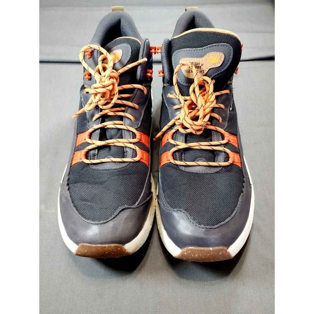 New Balance Fresh Foam X Hierro Mid Gore‑Tex Black Orange Trail‎ Shoes Men 12